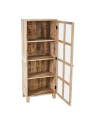 Vitrine Lesia en bois de manguier Vitrine Lesia en bois de manguier