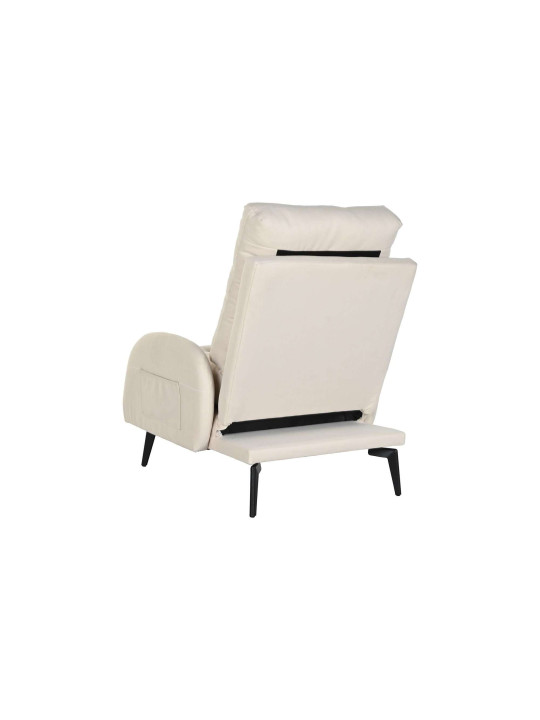 Fauteuil convertible Lydie beige Fauteuil convertible Lydie beige