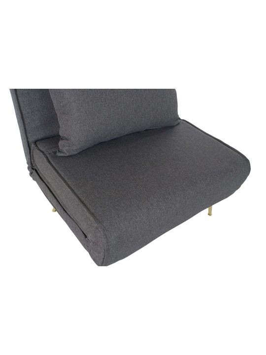 Fauteuil convertible Nela gris anthracite Fauteuil convertible Nela gris anthracite