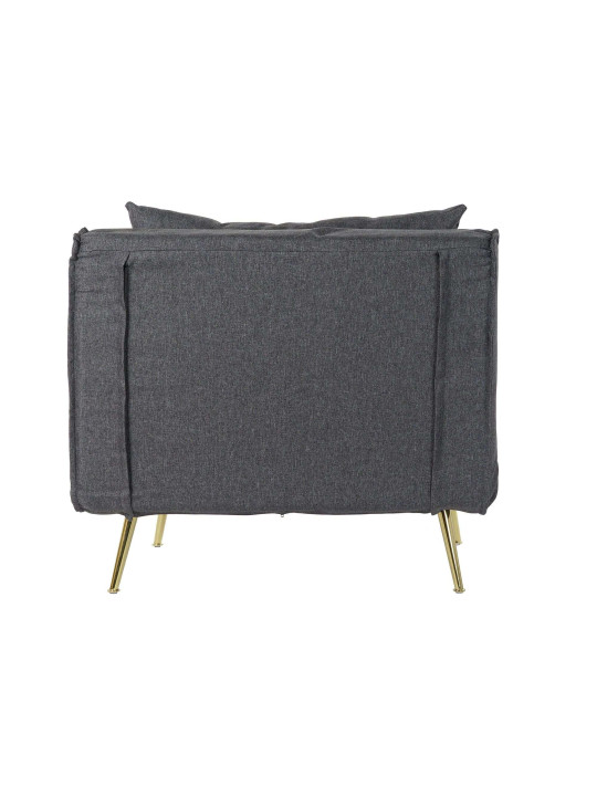 Fauteuil convertible Nela gris anthracite Fauteuil convertible Nela gris anthracite