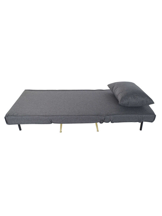 Fauteuil convertible Nela gris anthracite Fauteuil convertible Nela gris anthracite