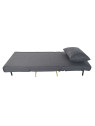 Fauteuil convertible Nela gris anthracite Fauteuil convertible Nela gris anthracite