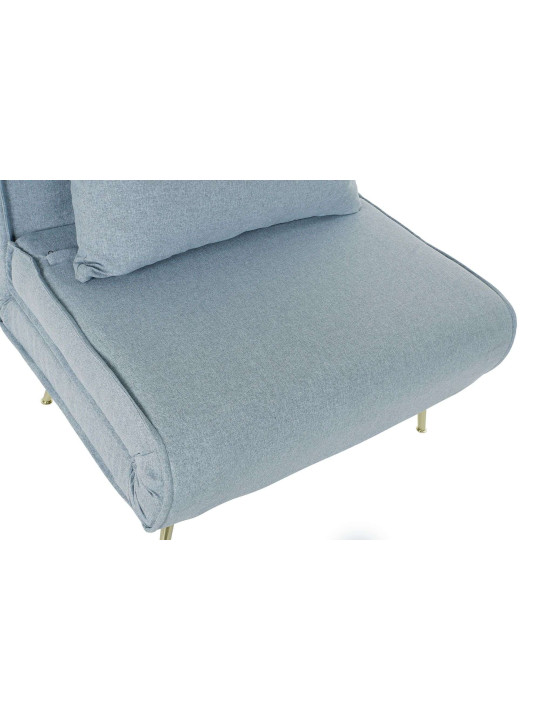 Fauteuil convertible Nela bleu clair Fauteuil convertible Nela bleu clair