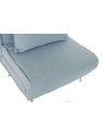 Fauteuil convertible Nela bleu clair Fauteuil convertible Nela bleu clair