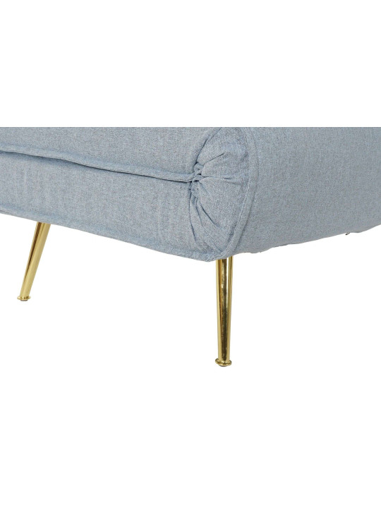 Fauteuil convertible Nela bleu clair Fauteuil convertible Nela bleu clair