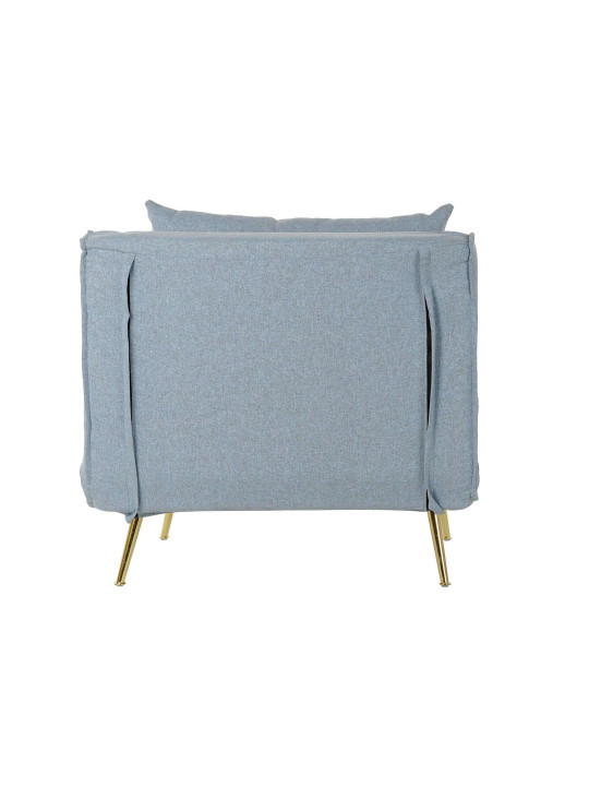Fauteuil convertible Nela bleu clair Fauteuil convertible Nela bleu clair