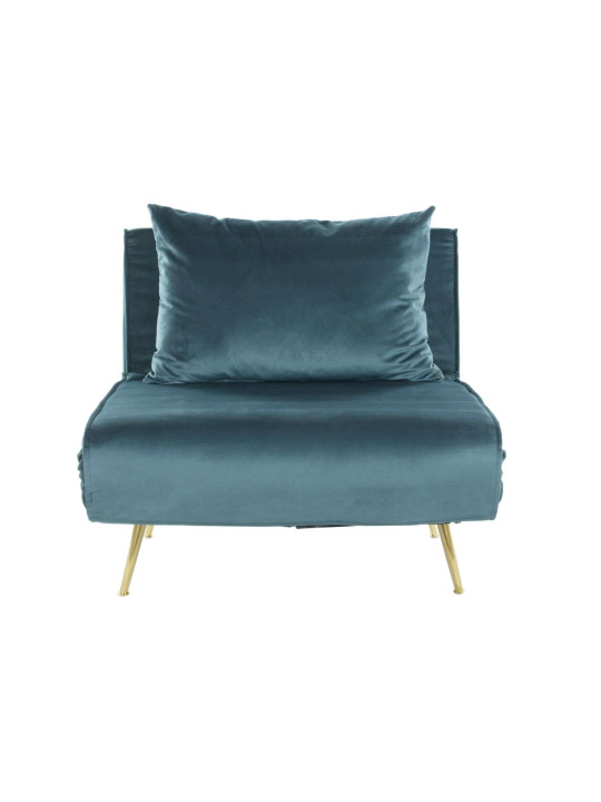 Fauteuil convertible Nela bleu clair Fauteuil convertible Nela bleu clair