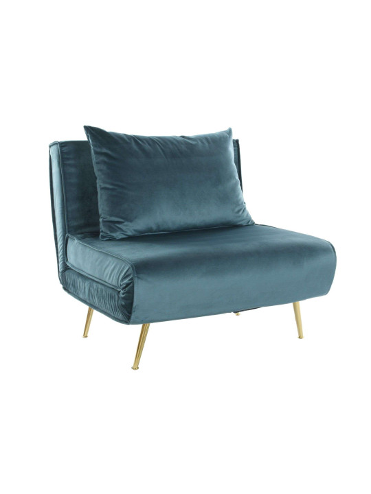 Fauteuil convertible Nela bleu clair Fauteuil convertible Nela bleu clair
