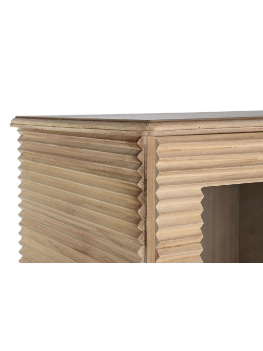 Vitrine Caméo 1 porte en bois de Paulownia Vitrine Caméo 1 porte en bois de Paulownia