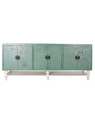 Buffet bois métal turquoise Buffet bois métal turquoise