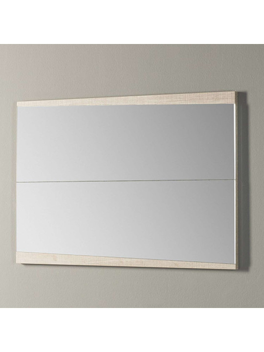 Meuble d'entrée avec miroir 90cm bois clair Meuble d'entrée avec miroir 90cm bois clair