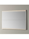 Meuble d'entrée avec miroir 90cm bois clair Meuble d'entrée avec miroir 90cm bois clair