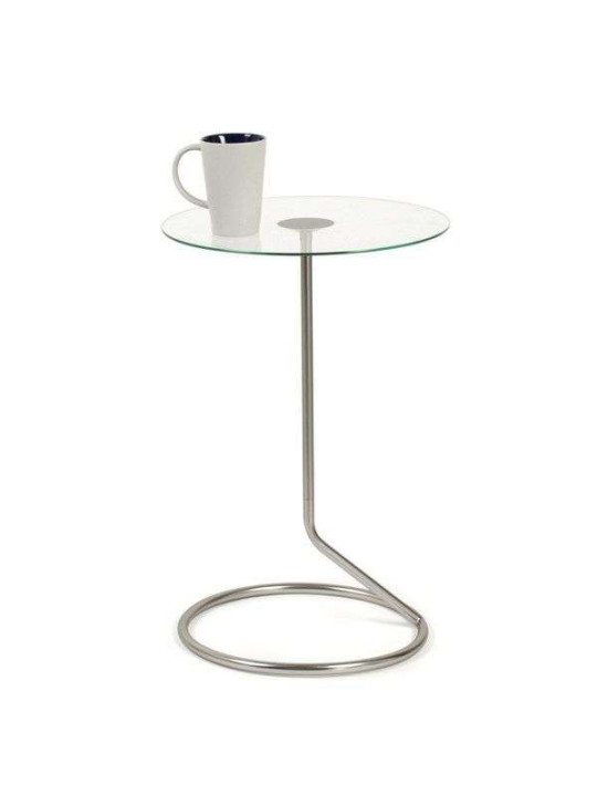 Table d'appoint design en verre