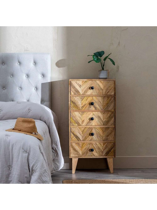 Chiffonnier Monticello en bois manguier