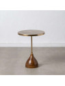 Table d'appoint Bravona en bois et métal