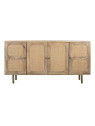 Buffet Almeida bois de manguier et cannage en rotin Buffet Almeida bois de manguier et cannage en rotin