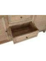 Buffet 3 tiroirs Almeida bois de manguier et cannage en rotin Buffet 3 tiroirs Almeida bois de manguier et cannage en rotin