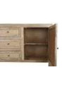 Buffet 3 tiroirs Almeida bois de manguier et cannage en rotin Buffet 3 tiroirs Almeida bois de manguier et cannage en rotin
