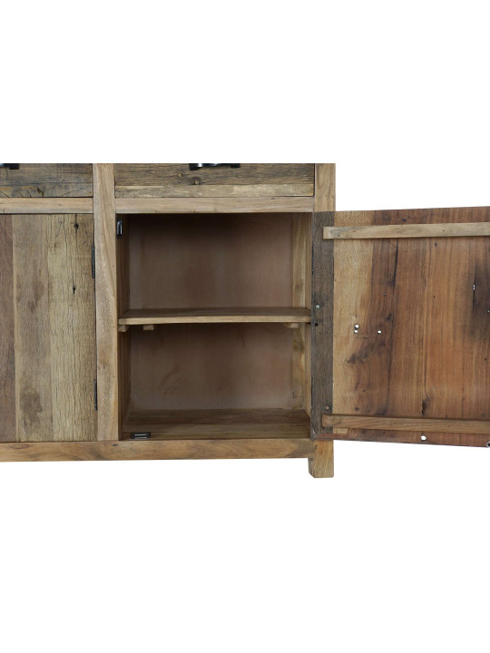 Commode en bois brut recyclé Commode en bois brut recyclé