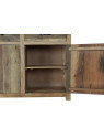 Commode en bois brut recyclé Commode en bois brut recyclé