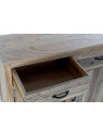 Commode en bois brut recyclé Commode en bois brut recyclé