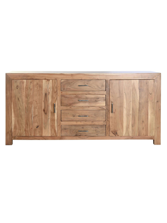 Commode naturel en bois d'accacia Commode naturel en bois d'accacia