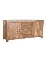 Commode naturel en bois d'accacia