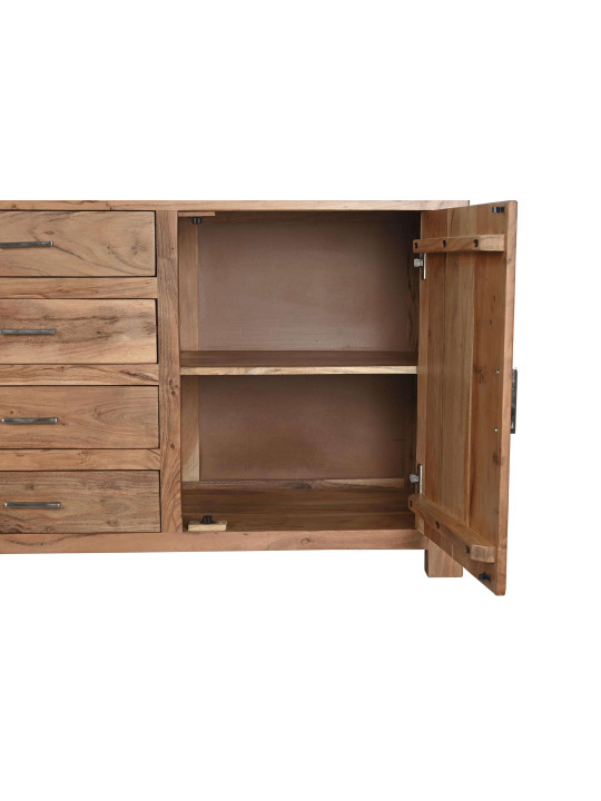 Commode naturel en bois d'accacia Commode naturel en bois d'accacia