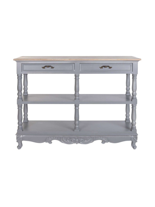 Grande console Juliette en bois de paulownia