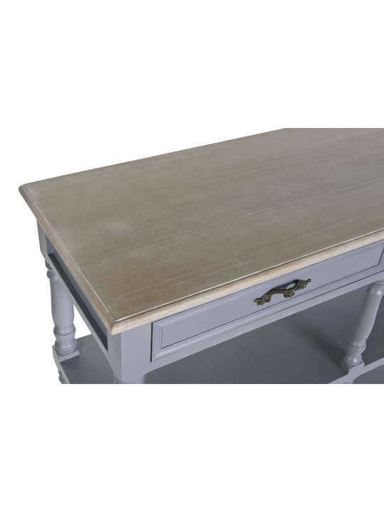 Grande console Juliette en bois de paulownia