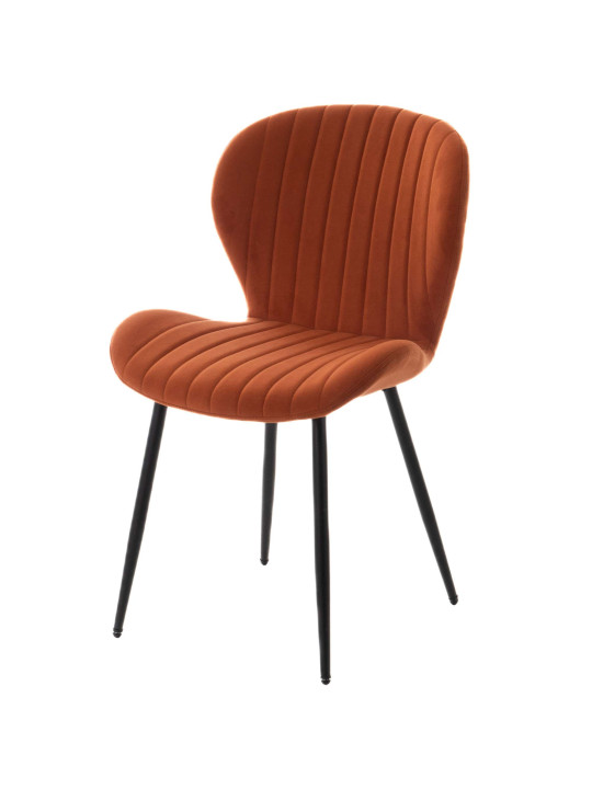 Set de 4 chaises Mistral terracotta Amadeus Set de 4 chaises Mistral terracotta Amadeus