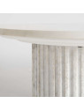 Table basse Esches en marbre blanc