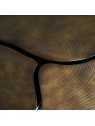 Table basse Tille laiton noir et doré Table basse Tille laiton noir et doré
