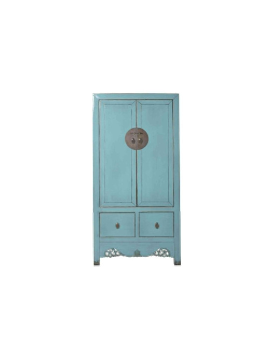 Armoire Chinoise Dalian bleu ciel