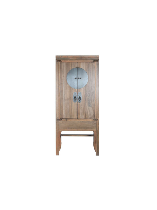 Armoire Chinoise Canton bois naturel