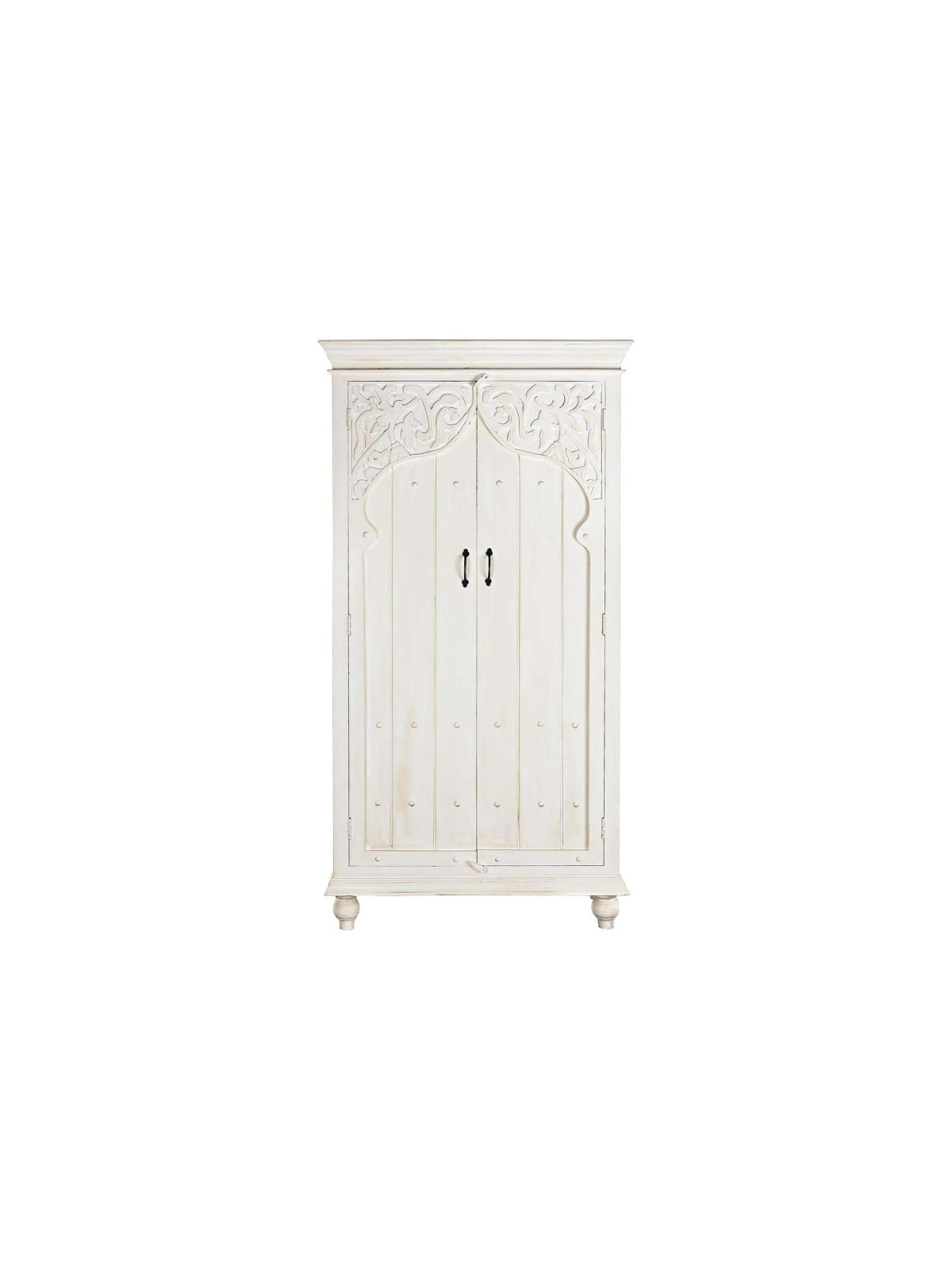Armoire orientale en bois de manguier patiné