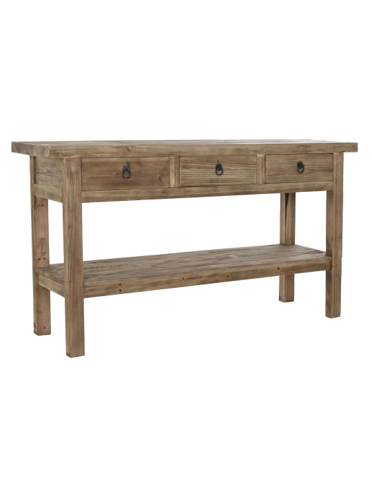 Console Coria en bois recyclé 3 tiroirs Console Coria en bois recyclé 3 tiroirs