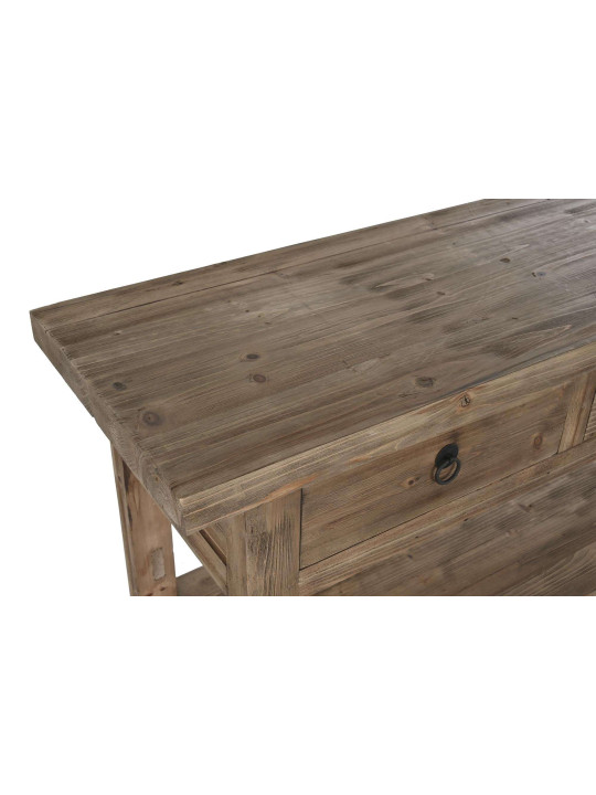 Console Coria en bois recyclé 3 tiroirs Console Coria en bois recyclé 3 tiroirs