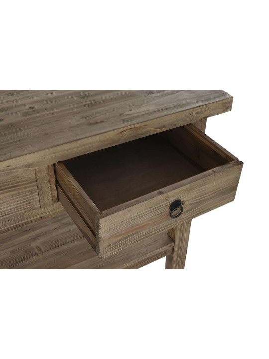 Console Coria en bois recyclé 3 tiroirs