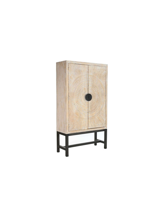 Armoire en bois de manguier blanc vieilli Armoire en bois de manguier blanc vieilli