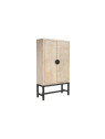 Armoire en bois de manguier blanc vieilli Armoire en bois de manguier blanc vieilli