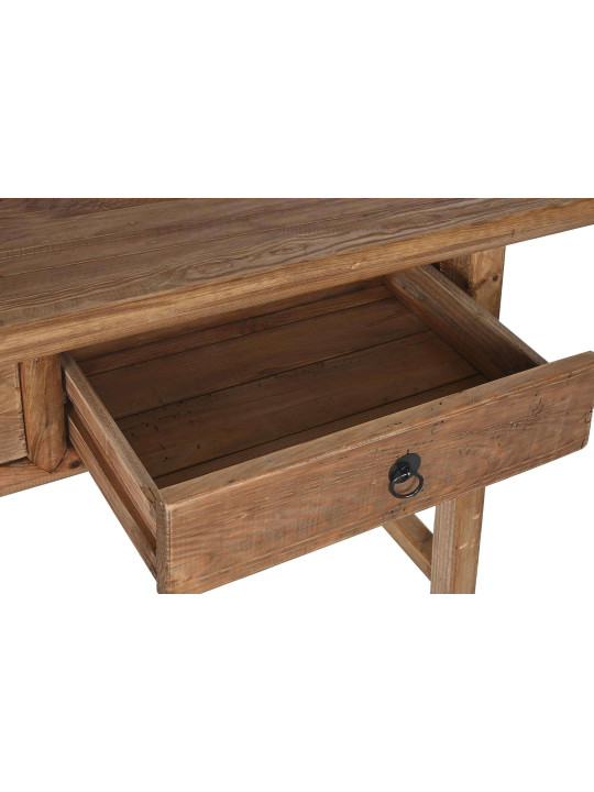 Console en bois recyclé 2 tiroirs Console en bois recyclé 2 tiroirs