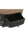 Table de chevet Artenara noir Table de chevet Artenara noir