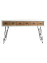 Console blanche 6 tiroirs Console blanche 6 tiroirs