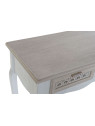 Console romantique en bois blanc Console romantique en bois blanc