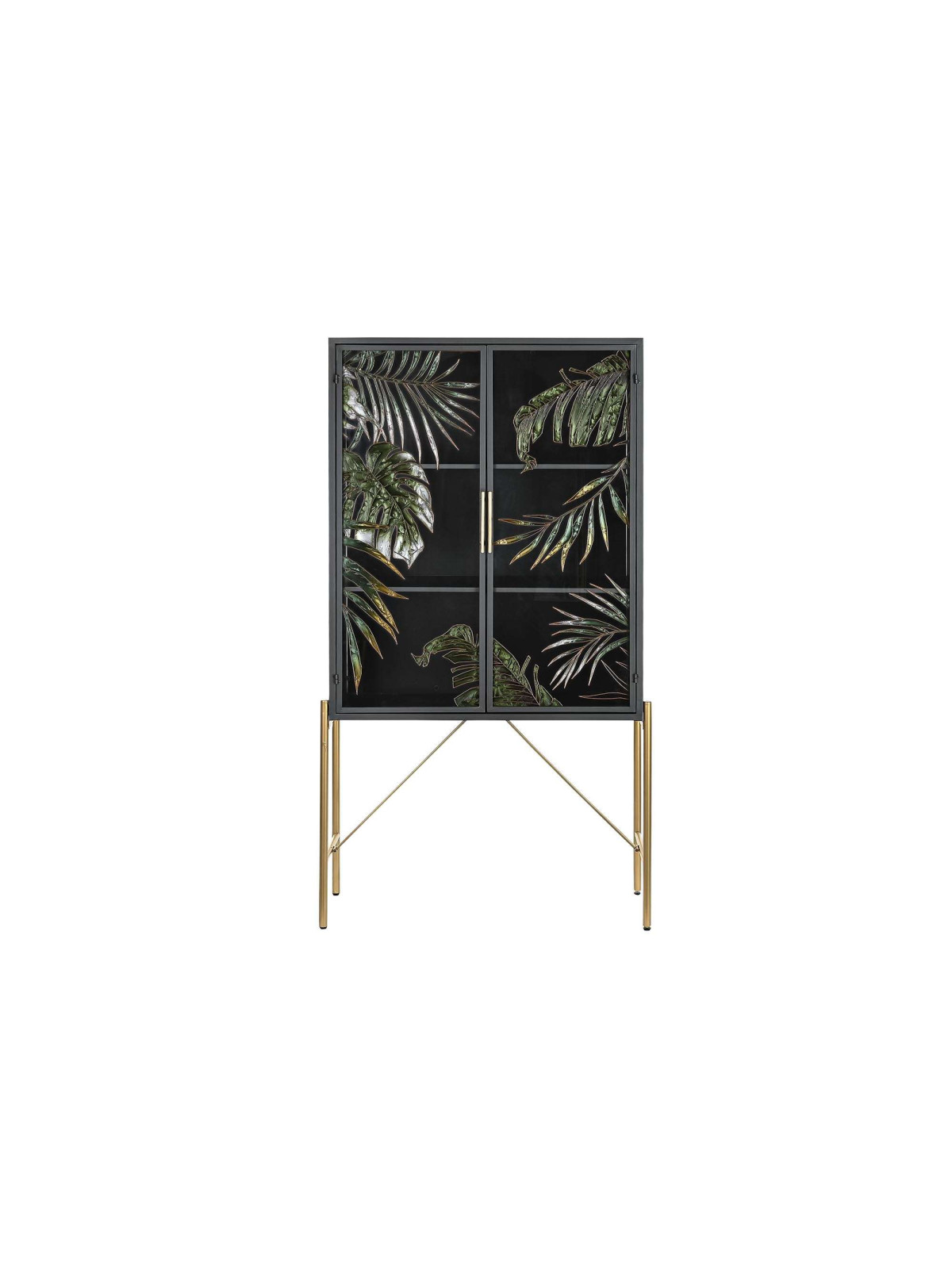 Armoire Palmier en bois de manguier