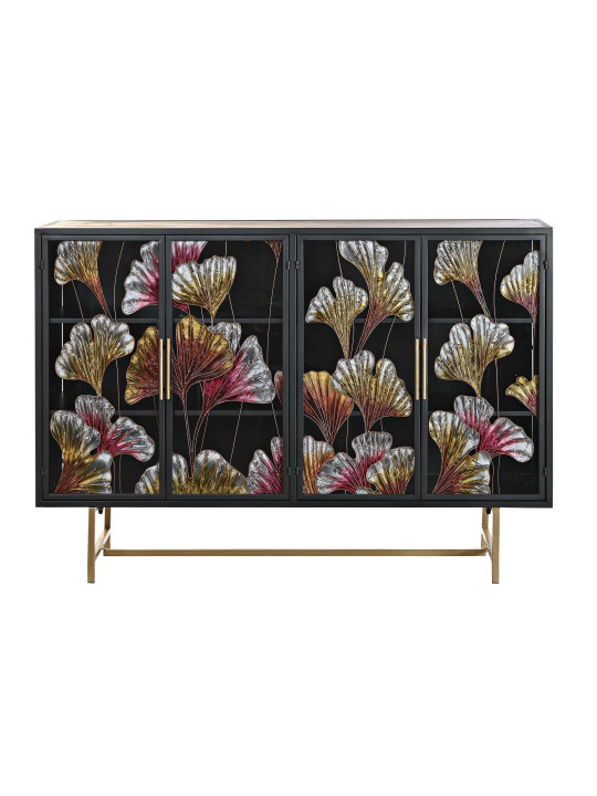 Buffet Bignone en bois et motif verre Buffet Bignone en bois et motif verre