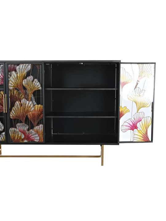 Buffet Bignone en bois et motif verre Buffet Bignone en bois et motif verre