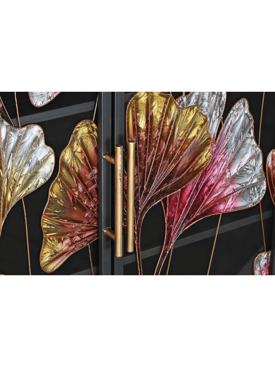 Buffet Bignone en bois et motif verre Buffet Bignone en bois et motif verre