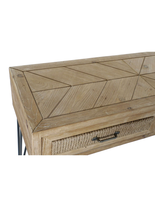 Console Corde couleur bois naturel Console Corde couleur bois naturel